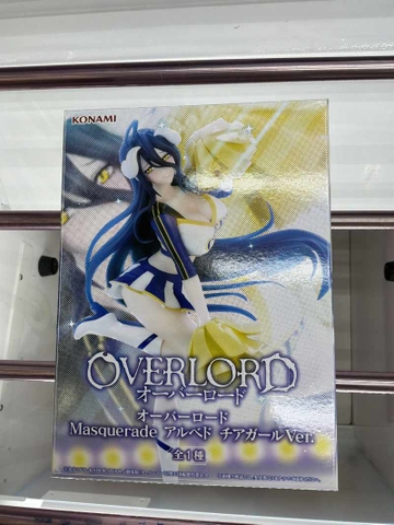 MÔ HÌNH Albedo - Overlord - Konami Prize Collection - Masquerade - Cheer Girl Ver. (Konami Arcade Games) FIGURE CHÍNH HÃNG
