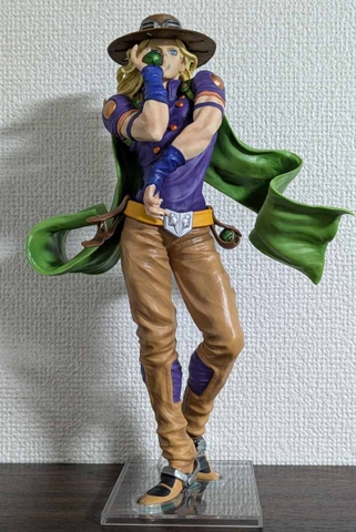 MÔ HÌNH Gyro Zeppeli - Jojo no Kimyou na Bouken - Steel Ball Run - Ichiban Kuji - Ichiban Kuji Jojo no Kimyou na Bouken Steel Ball Run (B Prize) - Masterlise (Bandai Spirits) FIGURE CHÍNH HÃNG