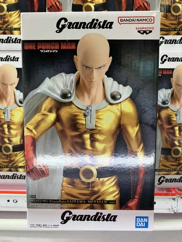MÔ HÌNH One Punch Man - Saitama - Grandista - Metallic Ver. (Bandai Spirits)FIGURE CHÍNH HÃNG