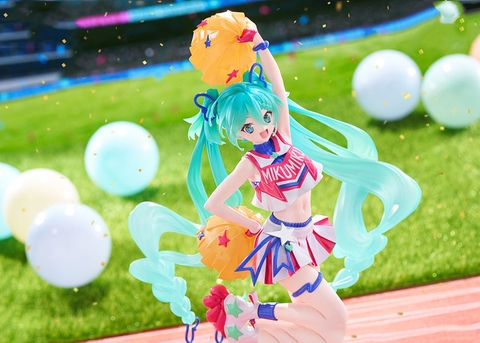 [PRE ORDER] MÔ HÌNH Hatsune Miku - Piapro Characters - Muchute - Cheer Girl (FuRyu) FIGURE CHÍNH HÃNG