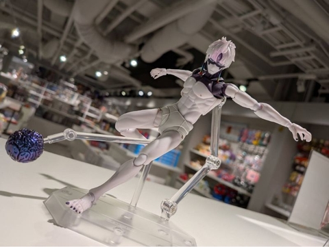 MÔ HÌNH Enjouji Jin - Turbo Babaa - Dandadan - Revoltech (NR108) - Transformed (Kaiyodo) FIGURE CHÍNH HÃNG