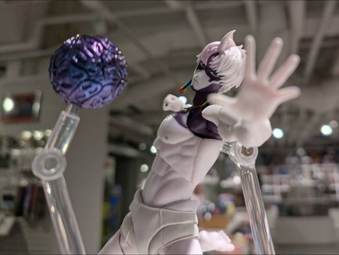 MÔ HÌNH Enjouji Jin - Turbo Babaa - Dandadan - Revoltech (NR108) - Transformed (Kaiyodo) FIGURE CHÍNH HÃNG