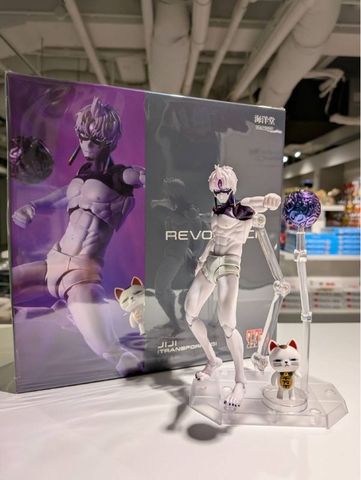 MÔ HÌNH Enjouji Jin - Turbo Babaa - Dandadan - Revoltech (NR108) - Transformed (Kaiyodo) FIGURE CHÍNH HÃNG