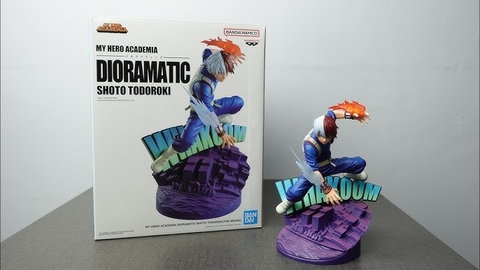 MÔ HÌNH Todoroki Shoto - Boku no Hero Academia - Dioramatic - Ichiban Kuji - The Brush (Bandai Spirits) FIGURE CHÍNH HÃNG