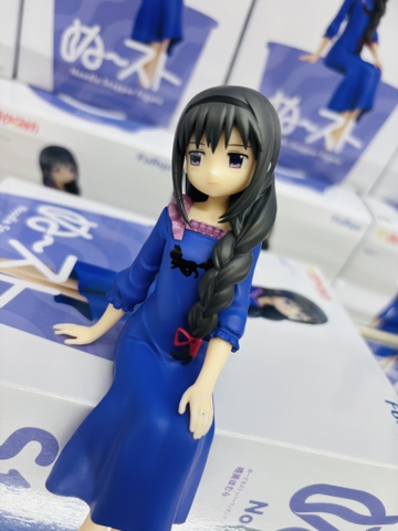 MÔ HÌNH Akemi Homura - Mahou Shoujo Madoka☆Magica - Noodle Stopper Figure - Nightwear (FuRyu) FIGURE CHÍNH HÃNG
