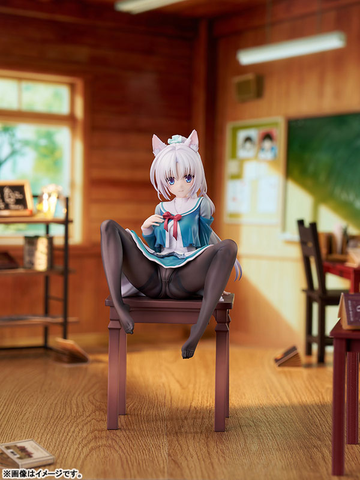[PRE ORDER] MÔ HÌNH Senren Banka - Tomotake Yoshino - 1/7 - Animal Ears School Uniform Ver. (Luminous Box) FIGURE CHÍNH HÃNG