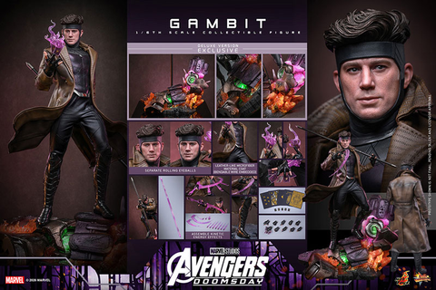 [PRE ORDER] MÔ HÌNH Gambit - Movie Masterpiece 