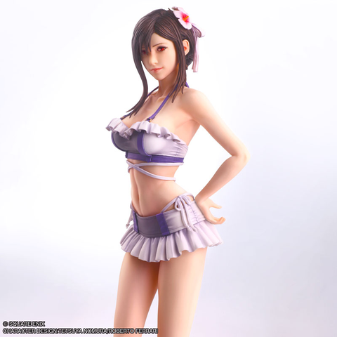 [PRE ORDER] MÔ HÌNH Final Fantasy VII Rebirth - Tifa Lockhart - Static Arts - Swimsuit Ver. (Square Enix) FIGURE CHÍNH HÃNG