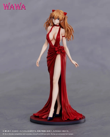 [PRE ORDER] MÔ HÌNH Asuka Red Evening Dress Ver. - Neon Genesis Evangelion (WAWA Studio) FIGURE CHÍNH HÃNG