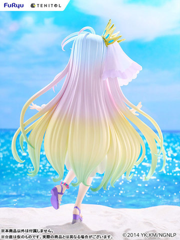 [PRE ORDER] MÔ HÌNH No Game No Life - Shiro - Tenitol - Tenitol Tall - Swimsuit Dress Ver. (FuRyu) FIGURE CHÍNH HÃNG
