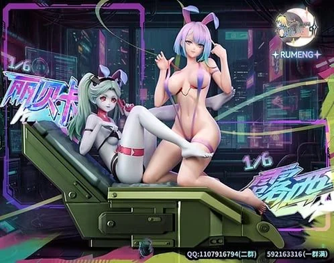 [PRE ORDER] MÔ HÌNH Lucy & Rebecca: Bunny Girl ver - Cyberpunk: Edgerunners (Rumeng Studio) FIGURE CHÍNH HÃNG