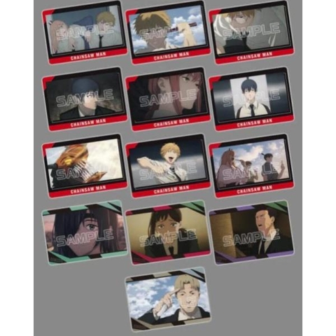 THẺ BÀI Chainsaw Man Metal Card Collection Vol.2 PACK CARD CHÍNH HÃNG