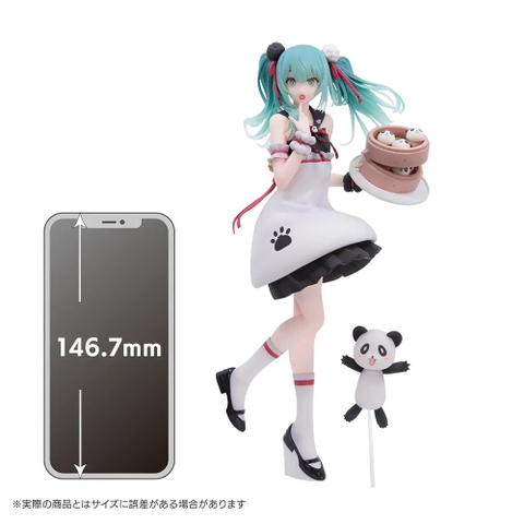 MÔ HÌNH Piapro Characters - Hatsune Miku - Panda Bun - S-Fire (SEGA) FIGURE CHÍNH HÃNG
