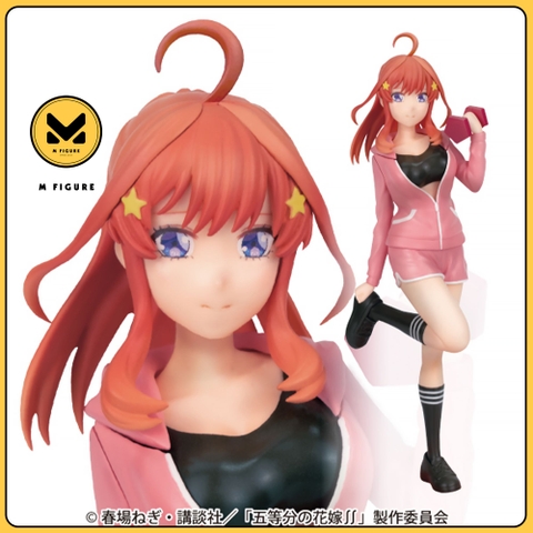 MÔ HÌNH Nakano Itsuki - Gotoubun no Hanayome ∬ - Fascinity Figure - Gym Date Style (Fukuya) FIGURE CHÍNH HÃNG