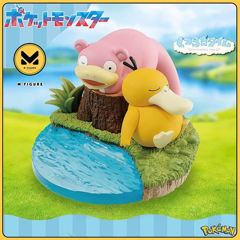 MÔ HÌNH Koduck & Yadon - Pokemon - Kutsurogi Time (Bandai Spirits) FIGURE CHÍNH HÃNG