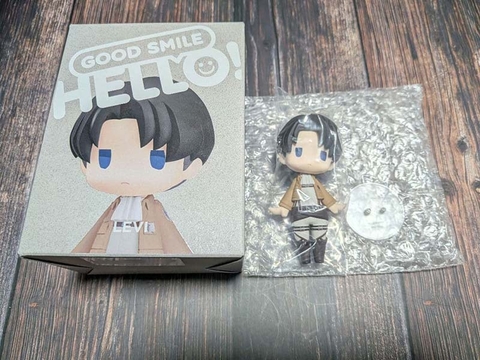 MÔ HÌNH Levi - Shingeki no Kyojin - Hello! Good Smile (Good Smile Company) FIGURE CHÍNH HÃNG