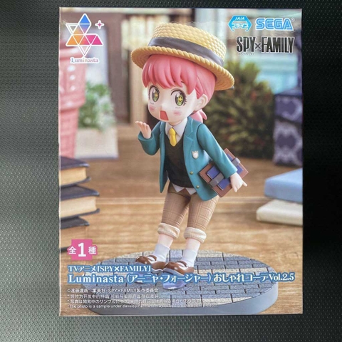 MÔ HÌNH Anya Forger - Spy × Family - Luminasta - Oshare Coord Vol.2.5 (SEGA) FIGURE CHÍNH HÃNG