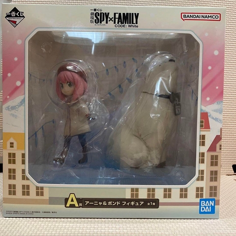 MÔ HÌNH Anya Forger - Bond Forger - Ichiban Kuji Gekijouban Spy × Family Code: White (A Prize) (Bandai Spirits) FIGURE CHÍNH HÃNG