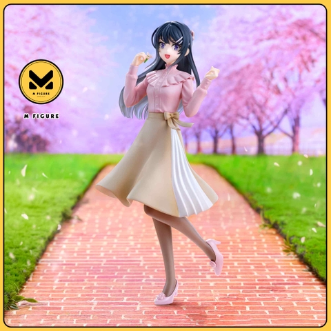 MÔ HÌNH Sakurajima Mai - Seishun Buta Yarou wa Bunny Girl Senpai no Yume wo Minai - Trio-Try-iT - Spring Coord ver. (FuRyu) FIGURE CHÍNH HÃNG
