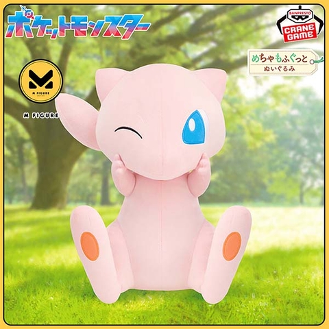 BÔNG Mew - Pocket Monsters - Mecha Mofugutto Nuigurumi - Nikkori Ver. (Bandai Spirits) PLUSH CHÍNH HÃNG
