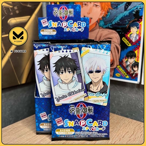 THẺ BÀI Jujutsu Kaisen 0 the Movie - Snap Card (Ensky) PACK CARD CHÍNH HÃNG