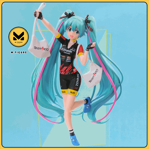 MÔ HÌNH Hatsune Miku - Vocaloid - Good Smile Racing - Espresto - Espresto est - TeamUKYO Support ver., Print&Hair (Bandai Spirits) FIGURE CHÍNH HÃNG