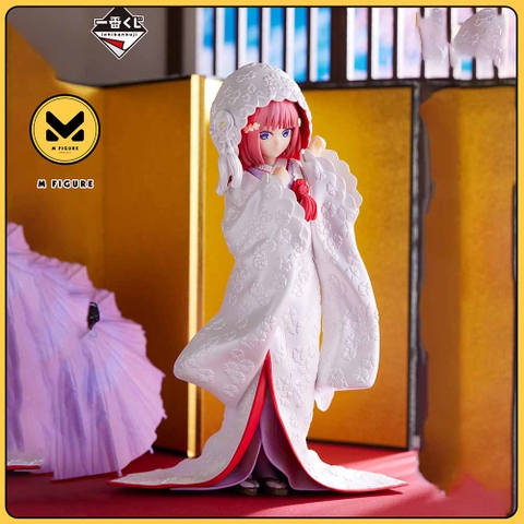 MÔ HÌNH Nakano Nino - Gotoubun no Hanayome ∬ - Ichiban Kuji ~Shukufuku no Kadode~ (B Prize) - Shiromuku (Bandai Spirits) FIGURE CHÍNH HÃNG