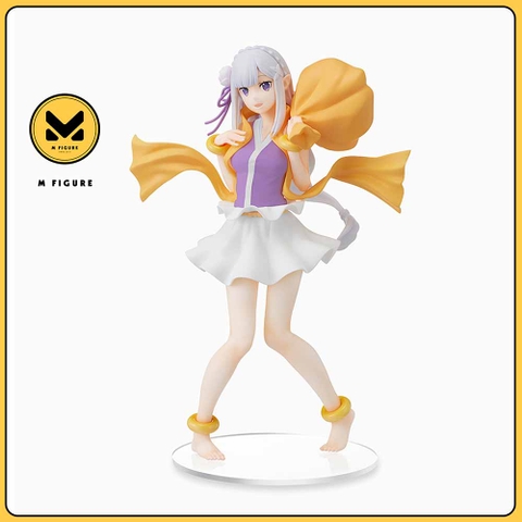 MÔ HÌNH Emilia - Re:Zero kara Hajimeru Isekai Seikatsu - SPM Figure - Fuujin (SEGA) FIGURE CHÍNH HÃNG