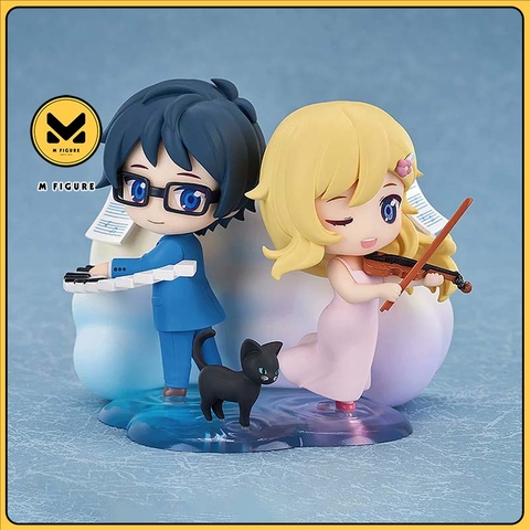 [Pre Order] MÔ HÌNH Arima Kousei - Miyazono Kaori - Shigatsu wa Kimi no Uso - Qset+ (Good Smile Arts Shanghai, Good Smile Company) FIGURE CHÍNH HÃNG