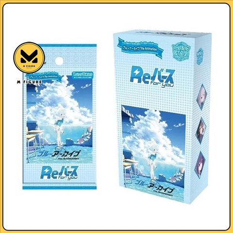THẺ BÀI Blue Archive The Animation - Rebirth for you - Booster Box PACK CARD CHÍNH HÃNG