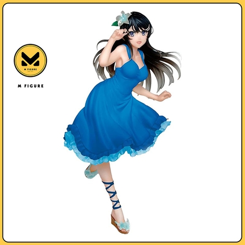 MÔ HÌNH Sakurajima Mai - Seishun Buta Yarou wa Bunny Girl Senpai no Yume wo Minai - Coreful Figure - Summer Dress Ver., Renewal (Taito) FIGURE CHÍNH HÃNG
