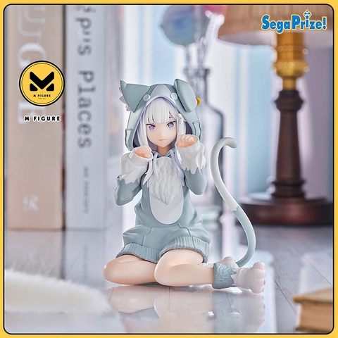 [Pre Order] MÔ HÌNH Emilia - Re:Zero kara Hajimeru Isekai Seikatsu - Yumemirize - MofuMofu Pack (Sega Fave) FIGURE CHÍNH HÃNG