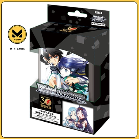 THẺ BÀI Dengeki Bunko Schwarzside - Weiß Schwarz - Trial Deck PACK CARD CHÍNH HÃNG