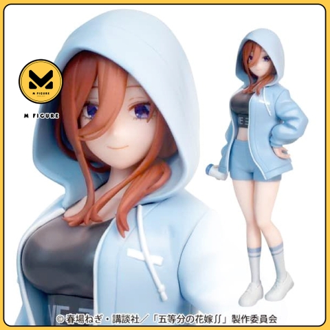 MÔ HÌNH Nakano Miku - Gotoubun no Hanayome ∬ - Fascinity Figure - Gym Date Style (Fukuya) FIGURE CHÍNH HÃNG