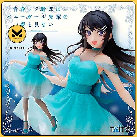 MÔ HÌNH Sakurajima Mai - Coreful Figure - Clear Dress Ver. (Taito) FIGURE CHÍNH HÃNG