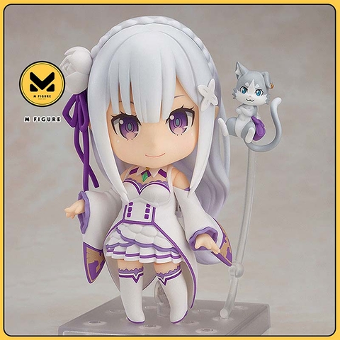 [Pre Order] MÔ HÌNH Emilia - Puck - Re:Zero kara Hajimeru Isekai Seikatsu - Nendoroid (#751) (Good Smile Company) FIGURE CHÍNH HÃNG