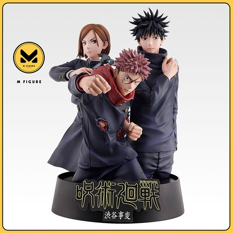 MÔ HÌNH Fushiguro Megumi - Itadori Yuji - Kugisaki Nobara - Jujutsu Kaisen - Ichiban Kuji - 5th Anniversary (Last One Prize) - Shibuya Jihen Memorial (Bandai Spirits) FIGURE CHÍNH HÃNG