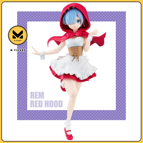 MÔ HÌNH Rem - Re:Zero - Super Special Series - Red Hood (FuRyu) FIGURE CHÍNH HÃNG