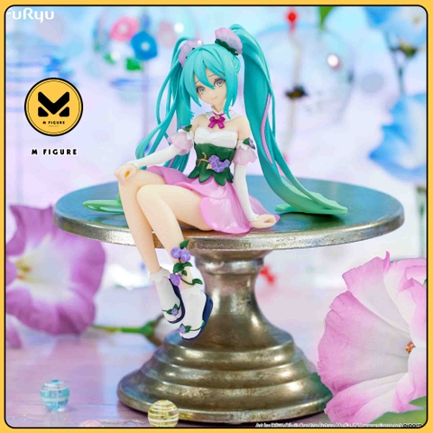 MÔ HÌNH Hatsune Miku - Piapro Characters - Flower Fairy - Noodle Stopper Figure - Asagao, Pink ver. (FuRyu)FIGURE CHÍNH HÃNG