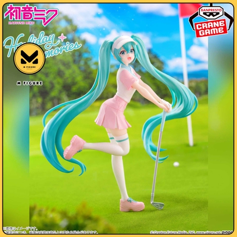 MÔ HÌNH Hatsune Miku - Piapro Characters - Holiday Memories - Golf (Bandai Spirits, Banpresto)FIGURE CHÍNH HÃNG