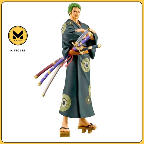 MÔ HÌNH Roronoa Zoro - One Piece - DXF Figure - The Grandline Series - Wano Country - Yukata Ver. (Bandai Spirits)FIGURE CHÍNH HÃNG