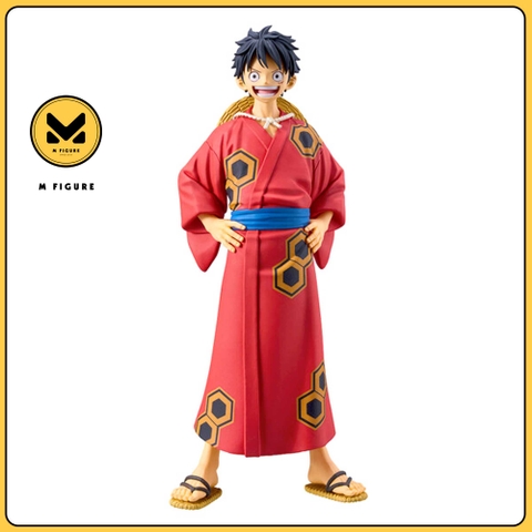 MÔ HÌNH Monkey D. Luffy - One Piece - DXF Figure - The Grandline Series - Wano Country - Yukata Ver. (Bandai Spirits)FIGURE CHÍNH HÃNG