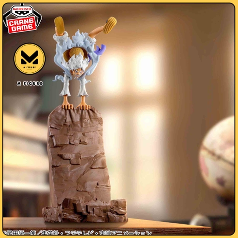 MÔ HÌNH Monkey D. Luffy - One Piece - FigLife! (vol.2) - Gear 5 (Bandai Spirits)FIGURE CHÍNH HÃNG