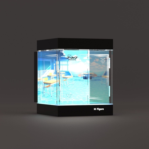 Hộp Trưng Bày Mô Hình Blue Archive - Arona - Osuwari Figure (Bandai Spirits)(M Figure)Mica Box