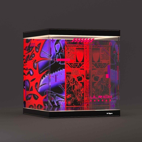 Hộp Trưng Bày Mô Hình Ulrich - Erotics Gear-Girl Rouge Illustration - 1/6 Scale Figure(Gentlemen)(M Figure)Mica Box