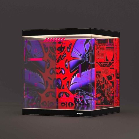 Hộp Trưng Bày Mô Hình Ulrich - Erotics Gear-Girl Rouge Illustration - 1/6 Scale Figure(Gentlemen)(M Figure)Mica Box