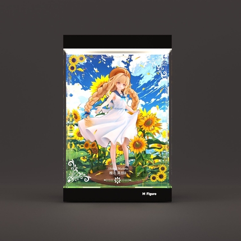 Hộp Trưng Bày Mô Hình Shiina Mahiru - Otonari no Tenshi-sama ni Itsunomanika Dame Ningen ni Sareteita Ken - 1/7 - Sailor Dress Ver. (Spiritale, Wing)(M Figure)Mica Box