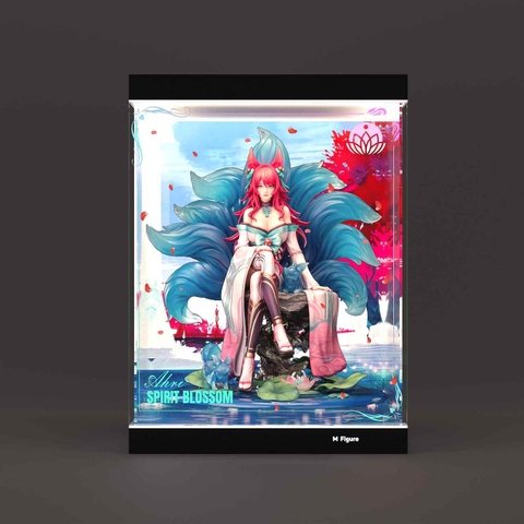 Hộp Trưng Bày MÔ HÌNH Ahri - League of Legends - 1/7 - Soul Lotus Ver. (Myethos)(M Figure)Mica Box
