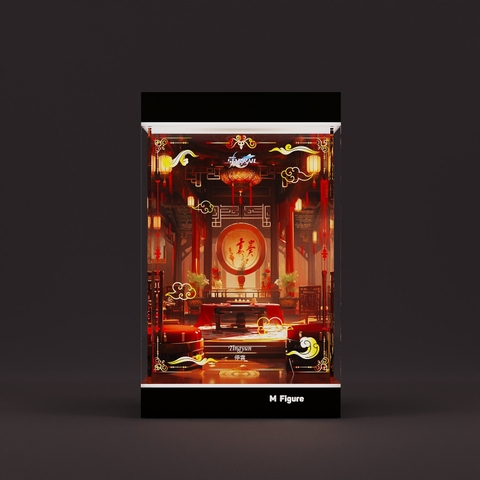 Hộp Trưng Bày Mô Hình TingYun - HSR -  Scale Figure 1/10 (Myethos)(M Figure)Mica Box