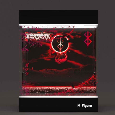 Hộp Trưng Bày MÔ HÌNH Guts - Berserk - Nendoroid - Berserker Armor Ver. (Good Smile Company)(M Figure)Mica Box